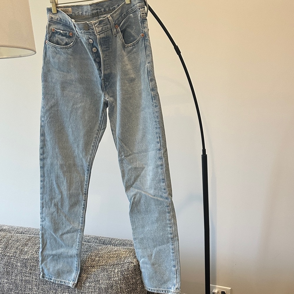 Levi's Premium 501 Light Blue Jeans